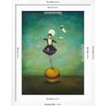 thumbnail image 5 of Art.com Lunaâ€™s Circle Art Print by Duy Huynh, White Frame Wall Art, 32" x 40", 5 of 5