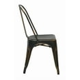 thumbnail image 2 of OSP Designs Bristow Antique Copper Metal Dining Chair, 2 of 4