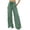 AG7_Green, variant on Women's Wide Leg Palazzo Pants Dressy Casual Striped Y2K Baggy Trousers High Waisted Lounge Slacks with Pockets Black S