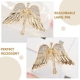 thumbnail image 4 of unbranded Pin Para Y Sombreros Con De Ángel En Metal Dorado Para Uso, 4 of 6