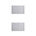 thumbnail image 2 of Alfombra de baño Matsuzay colección Fibre Classic gris claro 2Conjunto, 2 of 6