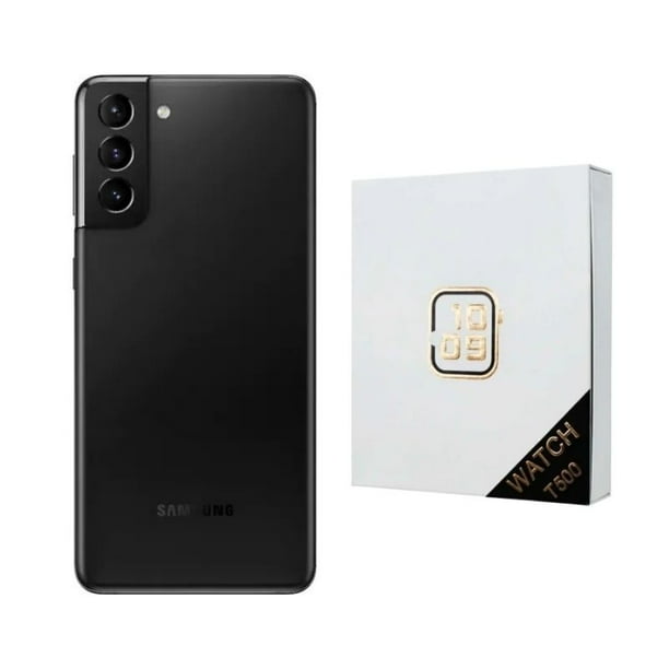 Samsung S21 Plus 128GB Reacondicionado Negro Reloj Genérico