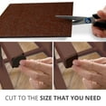 thumbnail image 6 of X-Protector Felt Furniture Pads 8 Pcs - 6” x 4 3/8” Heavy Duty Brown Felt Sheets - Cut to Size, 6 of 7