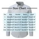 thumbnail image 2 of pstuiky camisa de manga larga para hombre, Camisa informal de manga larga con solapa y botones en color liso para hombre, estilo ejecutivo. Tops casuales para hombres m, 2 of 4