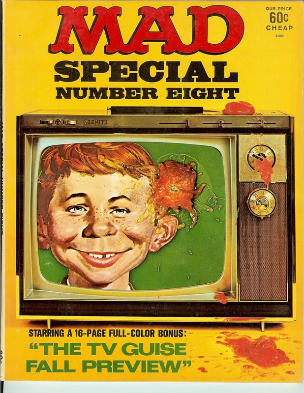 MAD Magazine Vintage Collectible HIGH GRADE Special Number 8