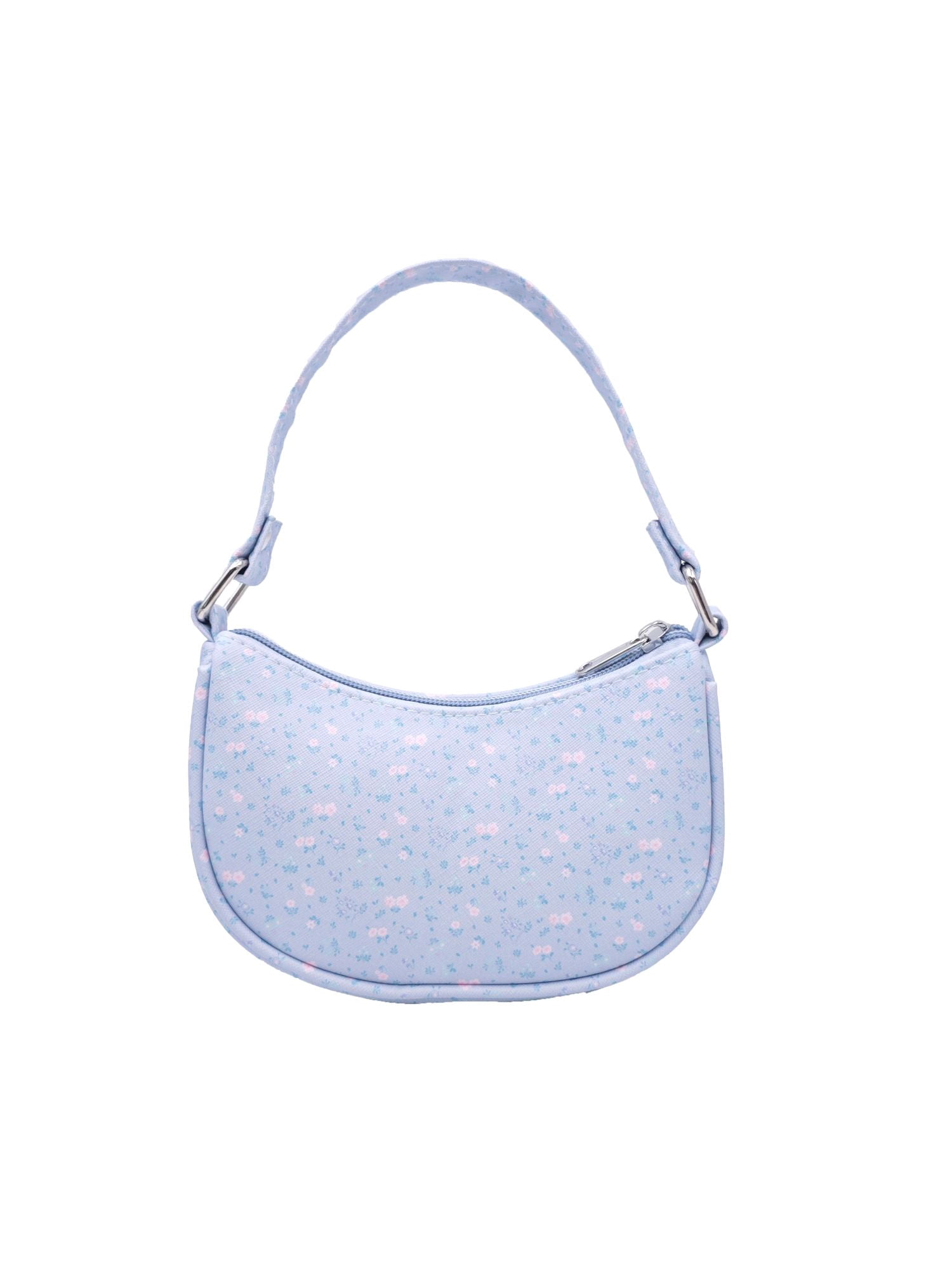 Wonder Nation Girls Mini Purse, Blue Floral