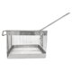 thumbnail image 2 of Fiudx Cesta para Freír de Acero Inoxidable, Colador de Aceite Antiadherente, Fácil de Limpiar, Apta para Lavavajillas, Herramienta de Cocina Multiusos, Perfecta para Freír, Cocina Saludable, Incluye, 2 of 3