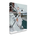 thumbnail image 3 of Stupell Industries Magic of New Beginnings Uplifting Woman Boarding Airplane Graphic Art Gallery Wrapped Canvas Print Wall Art, Design by Amelia Noyes, 3 of 7