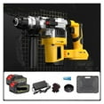 thumbnail image 2 of Brushless Electric Hammer Electric Pick Impact Drill Multi-function Cordless Rotary Tool WIht Large-Capacity Battery ,Wide Applications, 2 of 7