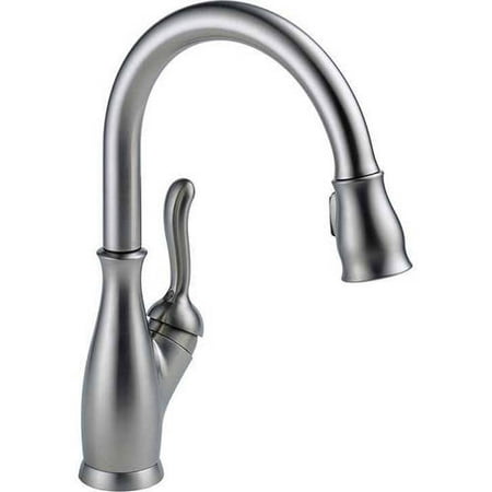 White Kitchen Faucets Pull Down delta leland kitchen faucet with pull-down spray, available in White Kitchen Faucets Pull Down delta leland kitchen faucet with pull-down spray, available in