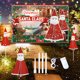 thumbnail image 1 of Xihbxyly Oferta de Iluminación Adorno Navideño de Papá Noel, Juguetes de Abuelo Claus, Juguetes Livianos Desmontables, 1 of 1