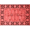 thumbnail image 1 of Ahgly Company Indoor Rectangle Oriental Red Industrial Area Rugs, 7' x 9', 1 of 4