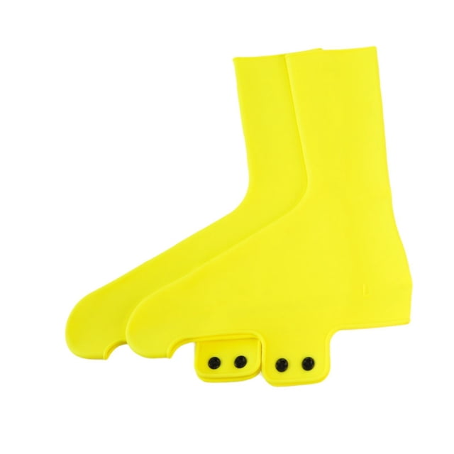 2 fundas para zapatos de ciclismo, antideslizantes, profesionales, para mujer y hombre Amarillo S