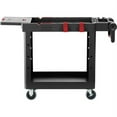 thumbnail image 2 of Rubbermaid Commercial Utility Cart Structural Foam, 520–500 lbs Capacity, Adjustable Push‑Pull Handle, Black, 2 of 6