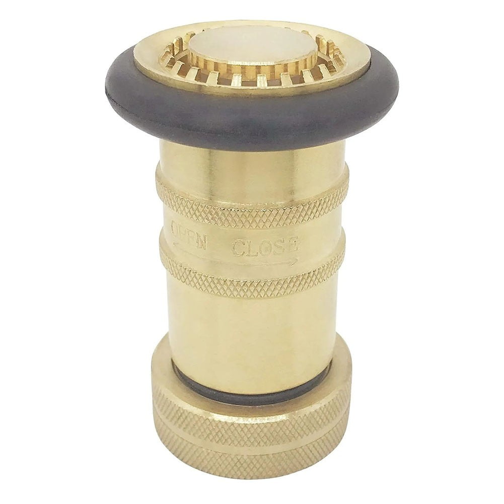 Fire Hose Brass Nozzle Spray (1" Nh/Nst) Heavy Duty 1" Female