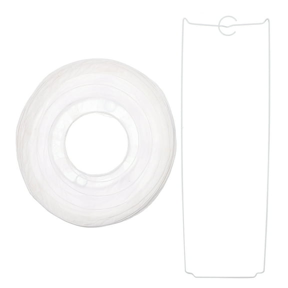 IBASETOY 2Pcs Decorative Japanese Lanterns for General Users 11.4*7.5*11.4in