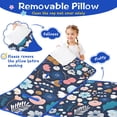 thumbnail image 3 of Pioneer Flower Floral Print Pattern Toddler Nap Mats for Kids Preschool,Sleeping Mat Bag or Kids,Toddler Sleeping Bag,Toddler Nap Mat or Daycare, 3 of 6
