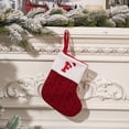 thumbnail image 2 of putnchl Christmas Socks Candy Boots With Small Bells Holiday Gift Bags Christmas Trees Boots For Fireplace, 2 of 5