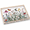 Green and Yellow Wildflowers 1 Pc-15.8" x 11.8" x 1.6", variant on Serving Tray With Handles Rectangular Plastic 15.75x11.81 Inchflowererflies & Hummingbirds Style Decorative For Kitchen Dining Ta