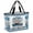White Blue, variant on Ocean Set Sail Beach Bag for Women, Large Breathable Mesh Beach Tote Bag, Sailboat Sea Waves Blue Coral Starfish Beige Sandproof Lightweight Travel Bags for Vacation Picnic Swimming Pool