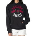 thumbnail image 4 of Women's G-III 4Her by Carl Banks Black Arizona Cardinals City Graphic Team Fleece Pullover Hoodie, 4 of 5