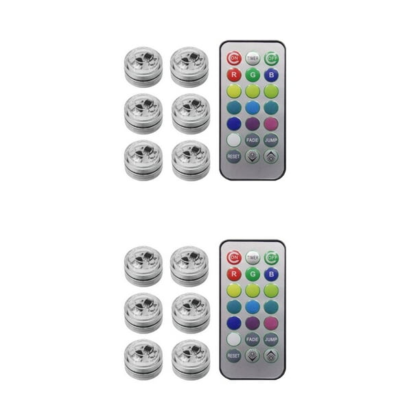 Injueey Luz LED inalámbrica para Interior de coche, Control remoto, pie de techo automático, lámpara luminosa impermeable para decoración Type3 NO3