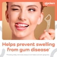 thumbnail image 3 of Plackers Gum Defense Floss Picks with Coconut Oil, Refreshing Coconut Flavor, GentleFloss, 75 Count (Pack of 4), 3 of 8