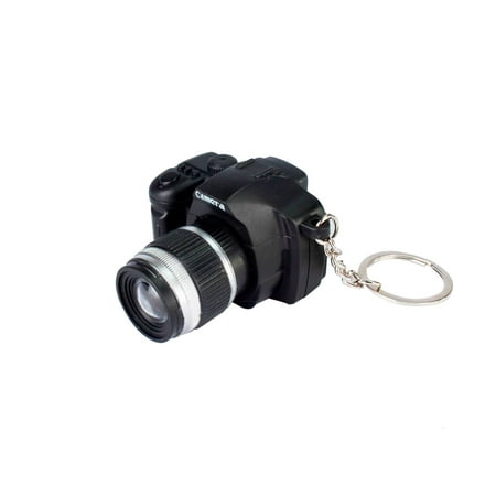 

QUSENLON Miniature Digital Camera Pendant Bag Accs for w/ Sound Light Kids Men Women Keyr