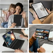 Tablet Android 14 Tablet,128GB ROM+24GB RAM (8+16Virtual)+1TB TF Expand,10 Inch Android Tablet with Keyboard,5G WiFi Tablet,Octa-Core Processor,13MP+8MP Camera,Bluetooth,GPS,FHD Display,2 In 1 Tablet