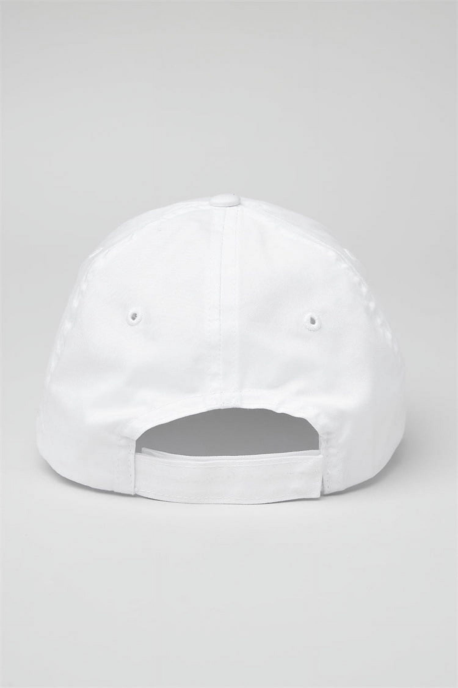 One Size Unisex Embroidery A-L-O Logo Off-Duty Cap Adjustable Yoga Hat Baseball Cap Trucker Hat White & Black