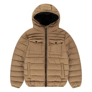 Levi's Boys' Heavyweight Puffer Jacket with Hood
