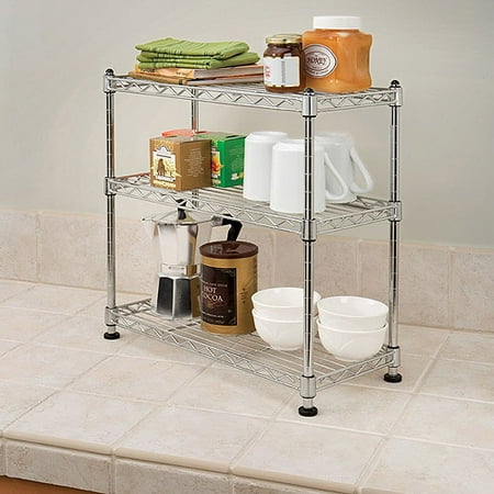 seville classics mini 3-tier shelf organizer, she05105zb - walmart seville classics mini 3-tier shelf organizer, she05105zb - walmart