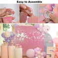 thumbnail image 5 of Shimmer Wall Backdrop Sequin Panels-36pcs Pink Iridescent Wedding Background for Photo Backdrops Birthday Party Baby Shower Decorations, 5 of 8