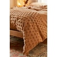 thumbnail image 4 of Vinsan Dot Tufted Cotton Duvet Cover set, Boho Bedding Comforter Cover, Terracotta Color Duvet Cover with Zip Closure, 3 Pieces Duvet Bedding Queen Size 90" x 90", 4 of 6