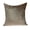Brown, variant on Parkland Collection Camila Aqua Solid Decorative Throw Pillow, 18 x 18 Cotton Blend Square Pillow
