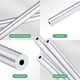 thumbnail image 2 of Tubo redondo de aluminio 6063 de 250 mm en paquete de 3, tubería de aluminio sin costura de 2 mm ID 6 mm OD para manualidades DIY [0.08x0.24x9.8IN], 2 of 7