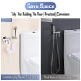 thumbnail image 2 of Worker Silver White PU White Sprinkler Elastic Water Pipe PU Flexible Telescopic Hose Bathroom Spiral Flexible Shower Hose 3m Spring Flexible Shower Hose, 2 of 8