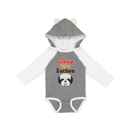 

Inktastic Zuchon Dog Lover Gift Gift Baby Boy or Baby Girl Long Sleeve Bodysuit