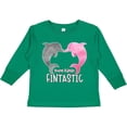 thumbnail image 3 of Inktastic You're Flippin' Fintastic Dolphins Boys or Girls Long Sleeve Toddler T-Shirt, 3 of 5