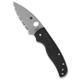 thumbnail image 2 of Spyderco Knives Shaman C229SBK Black FRN CTS BD1N Serrated Steel Pocket Knife  Cuchillo, 2 of 4