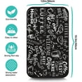 thumbnail image 5 of Fun Coffee Mat 19inx12in,Coffee Bar Mat for Countertops,Absorbent Hide Stain Anti-Slip Coffee Bar Accessories Fit Under Coffee Machine Mat,dish drying mats for kitchen Black, 5 of 6