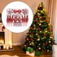 thumbnail image 5 of 40 piezas de adornos de bolas de Navidad/adornos colgantes para árboles de Navidad/decoración navideña para año Nuevo, cumpleaños, aniversario, fiesta Rojo, 5 of 7