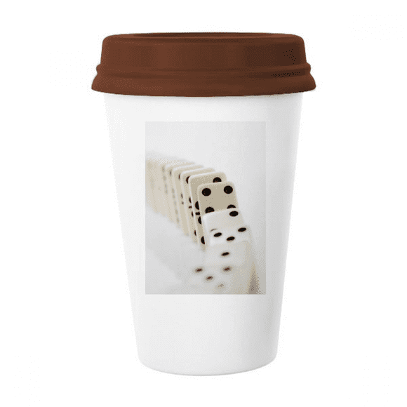 Gambling Pai Gow Donoes Photo Mug Coffee Drinking Glass Pottery Cerac Cup Lid
