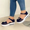 thumbnail image 1 of Verano nuevas sandalias de mujer de color sólido hueco sandalias de mujer de gran tamaño Wmkox8yii  shjk3831, 1 of 3