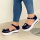 thumbnail image 1 of Verano nuevas sandalias de mujer de color sólido hueco sandalias de mujer de gran tamaño Wmkox8yii  shjk3831, 1 of 3