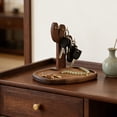 thumbnail image 4 of Solid Wood Entryway Storage Rack For Keys Glasses Watch Table Top Organizer, 4 of 6