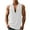 White, variant on ZyeKqe Cotton Linen Tank Tops for Men Summer Sleeveless Muscle Shirts Deep V Neck Loose Fitted Beach Top
