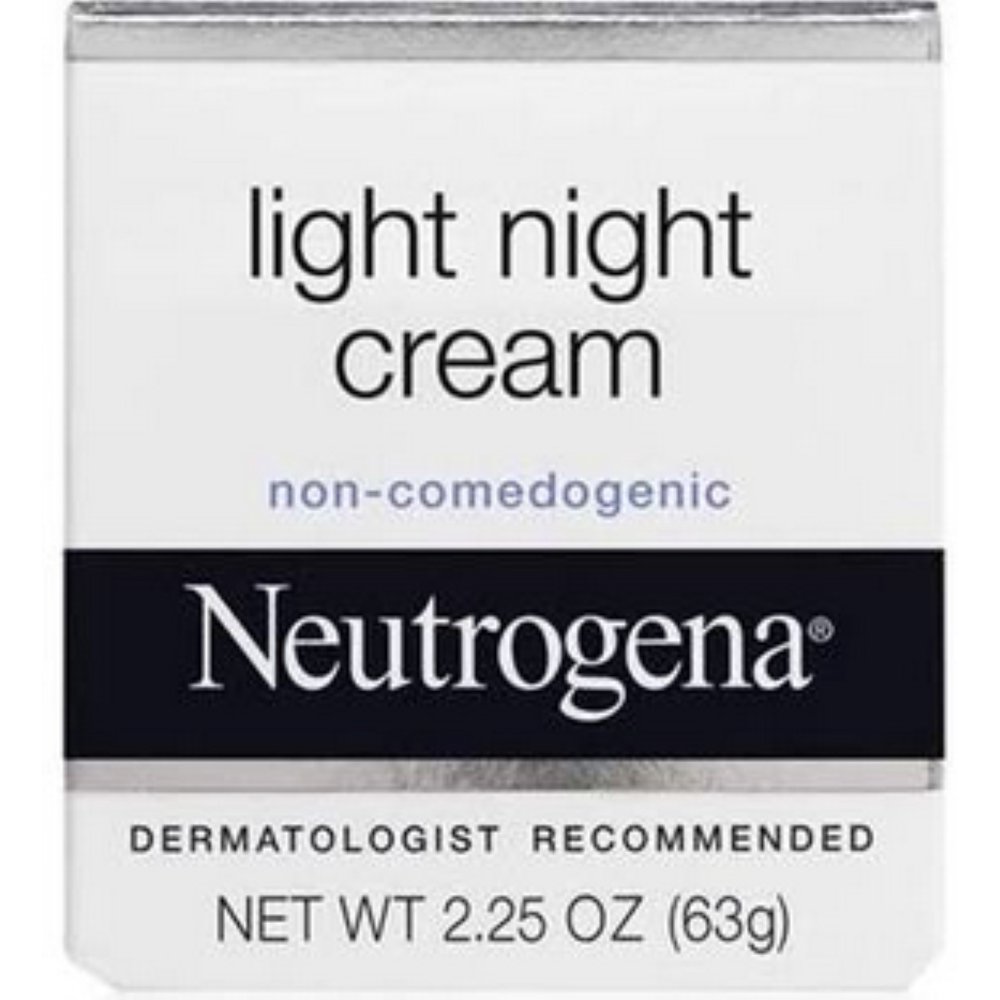 Neutrogena Light Night Cream 2.25 oz (Pack of 3)