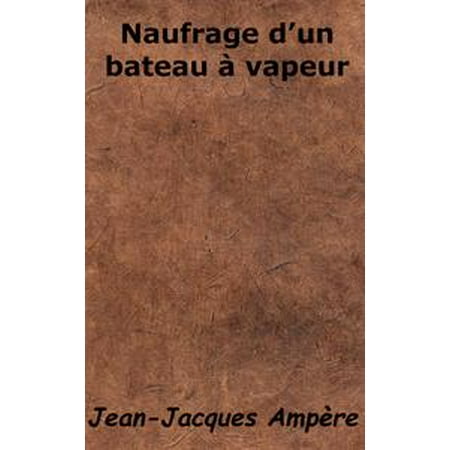 - Naufrage d'un bateau à vapeur - eBook