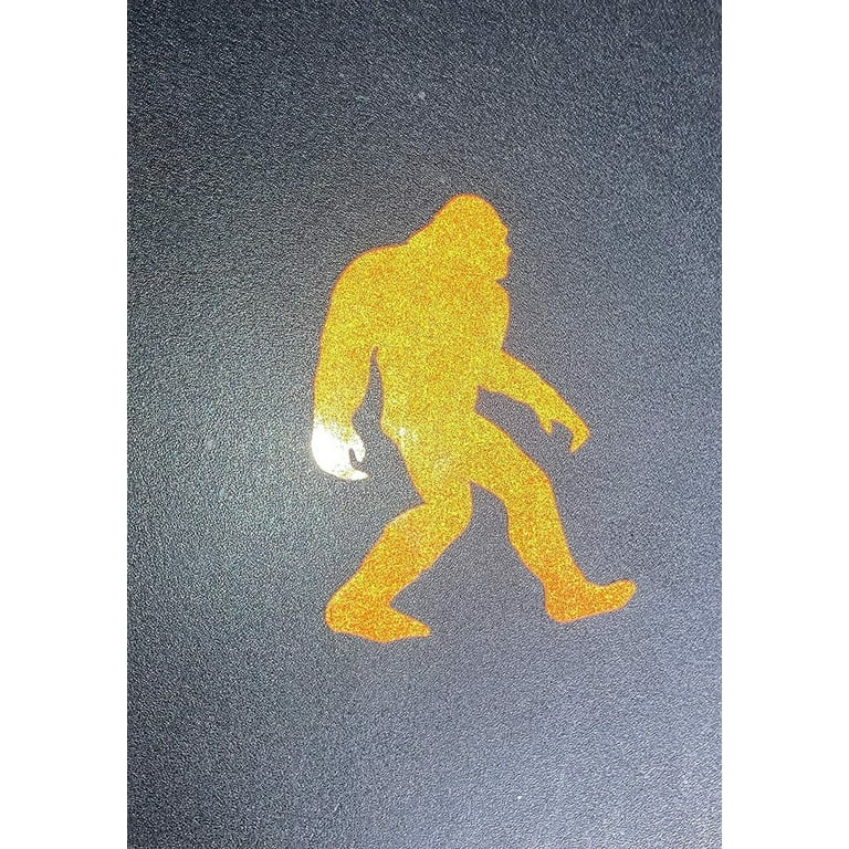 Bigfoot Silhouette- 3in (7.62 cm) Tall and 2in (5.08 cm) Wide
